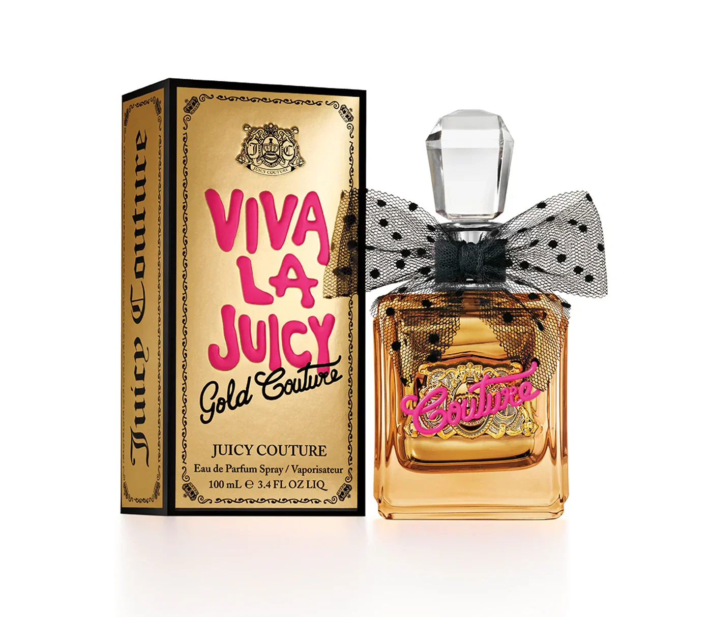 ג'וסי קוטור בושם לאישה VIVA LA JUICY GOLD COUTURE א.ד.פ 100 מ"ל - Image 2