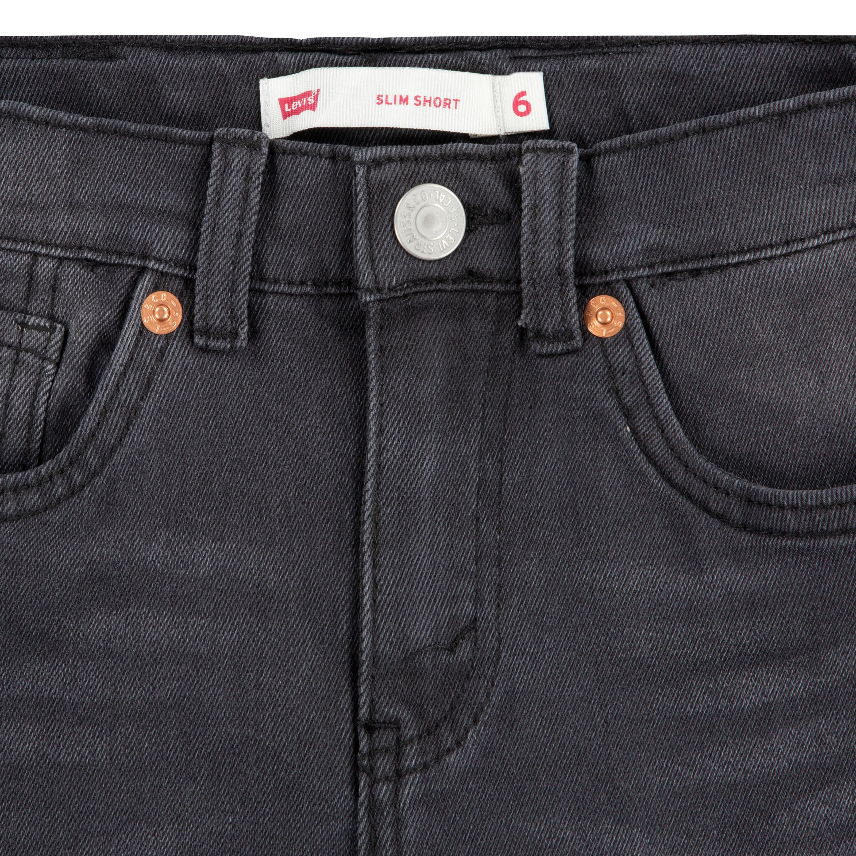 ליוויס מכנסי ג'ינס קצרים SLIM FIT לילדים - Image 3