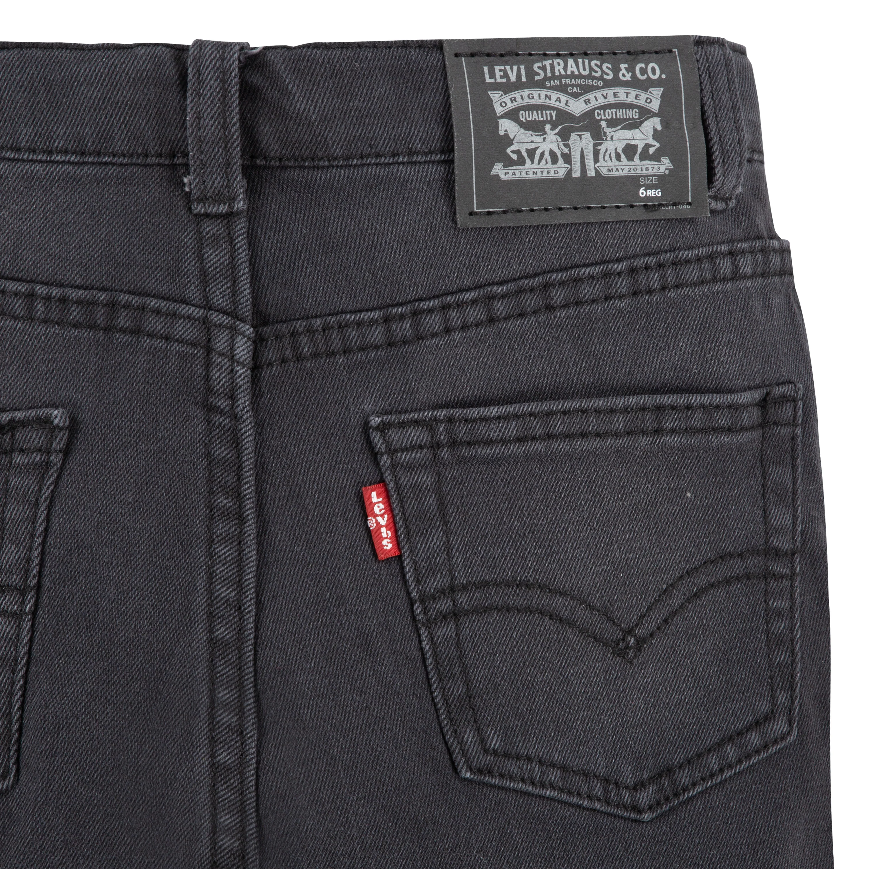 ליוויס מכנסי ג'ינס קצרים SLIM FIT לילדים - Image 5