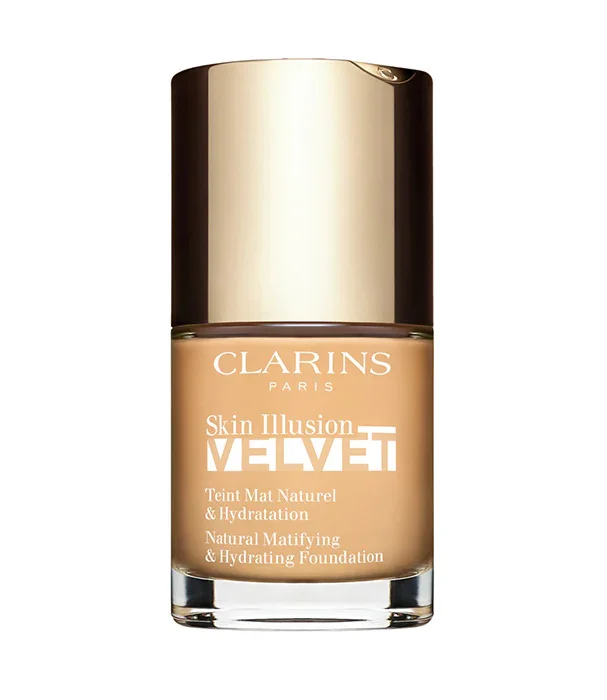 קלרינס SKIN ILLUSION VELVET מייק אפ נוזלי בגימור מאט - Image 3
