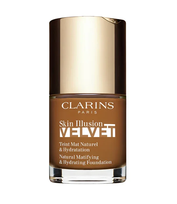 קלרינס SKIN ILLUSION VELVET מייק אפ נוזלי בגימור מאט - Image 6