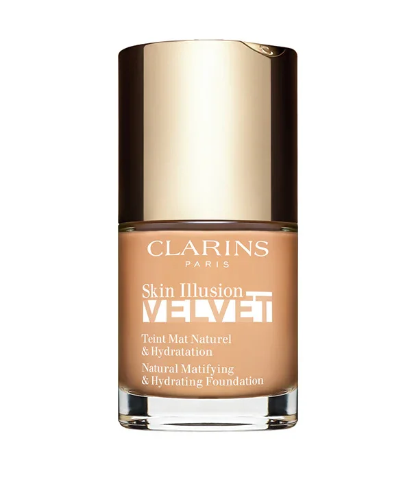 קלרינס SKIN ILLUSION VELVET מייק אפ נוזלי בגימור מאט - Image 9