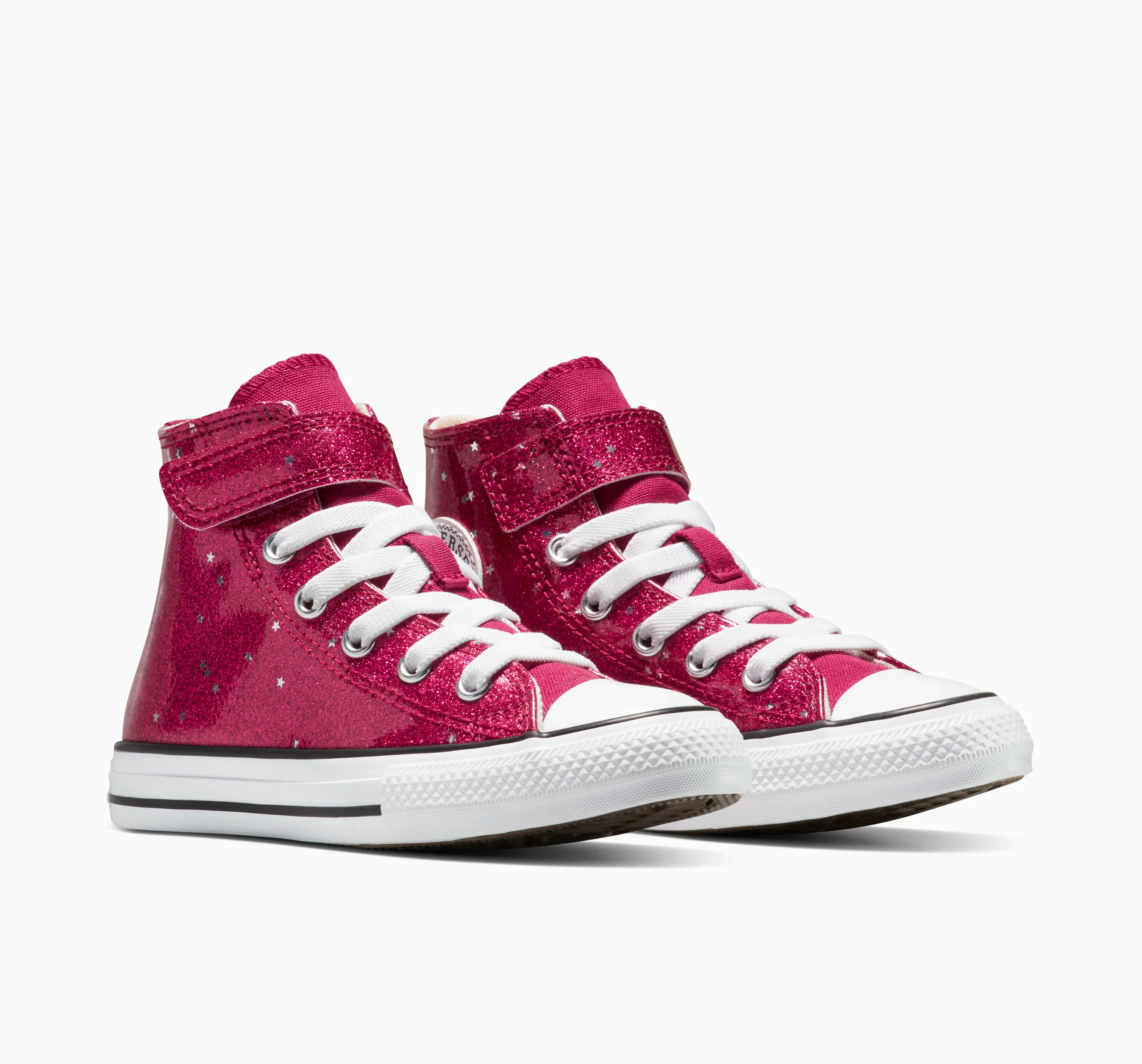 קונברס סניקרס CHUCK TAYLOR ALL STAR GLITTER EASY ON גבוהות לילדים - Image 3