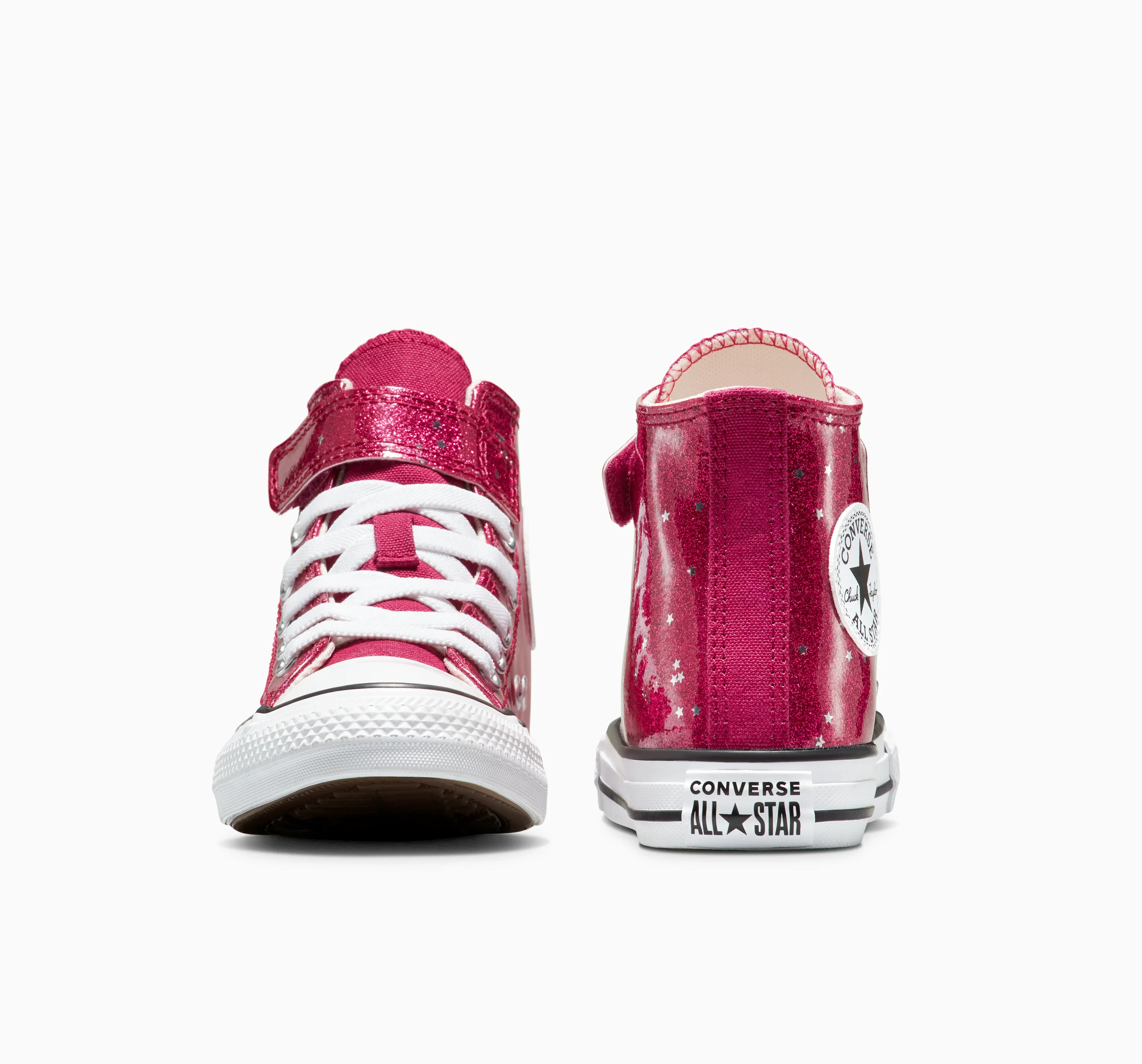קונברס סניקרס CHUCK TAYLOR ALL STAR GLITTER EASY ON גבוהות לילדים - Image 5