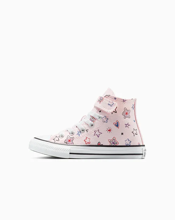 קונברס סניקרס CHUCK TAYLOR ALL STAR DOODLES EASY ON גבוהות לילדים - Image 3
