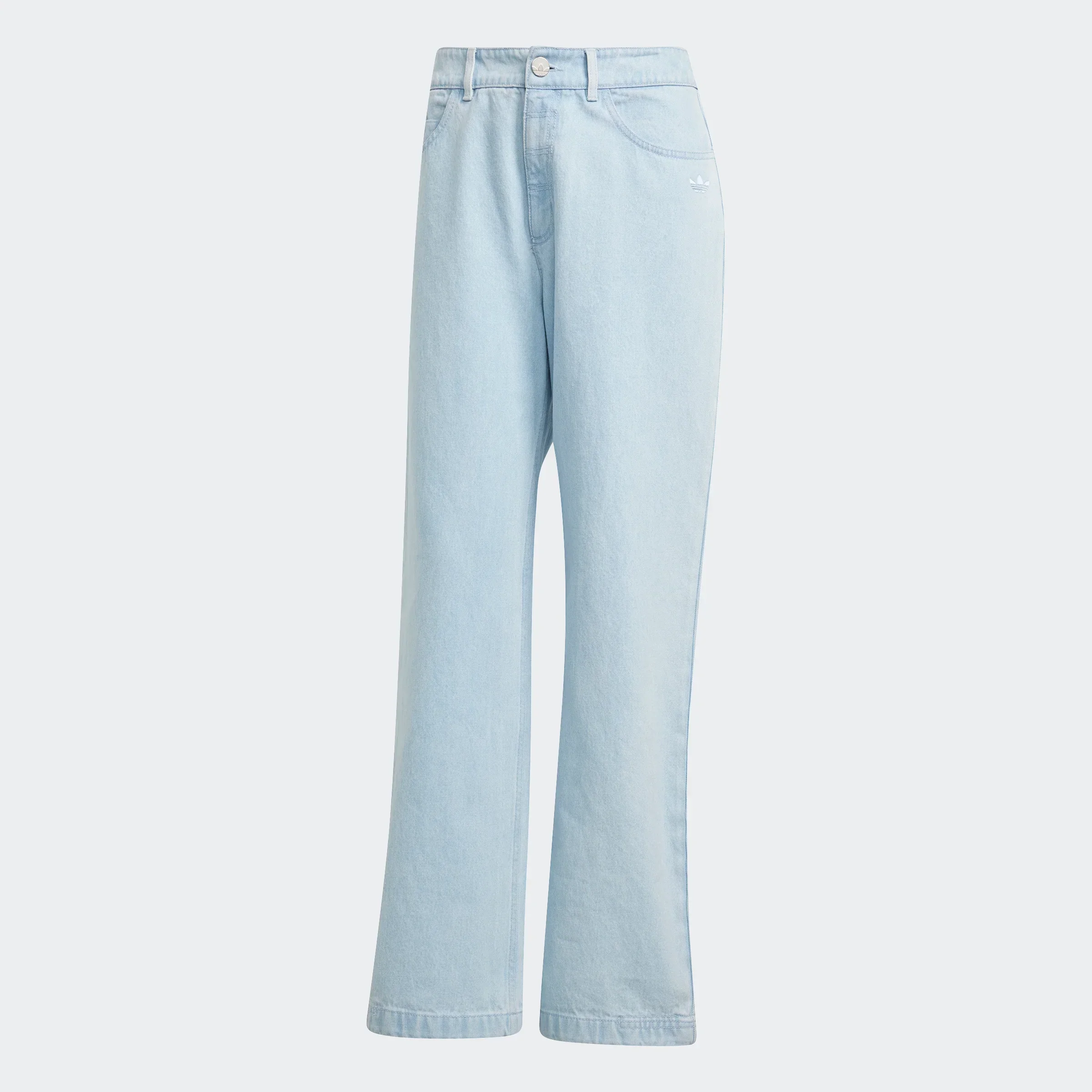 אדידס מכנסיים ארוכים PREMIUM ESSENTIALS DENIM לנשים - Image 6