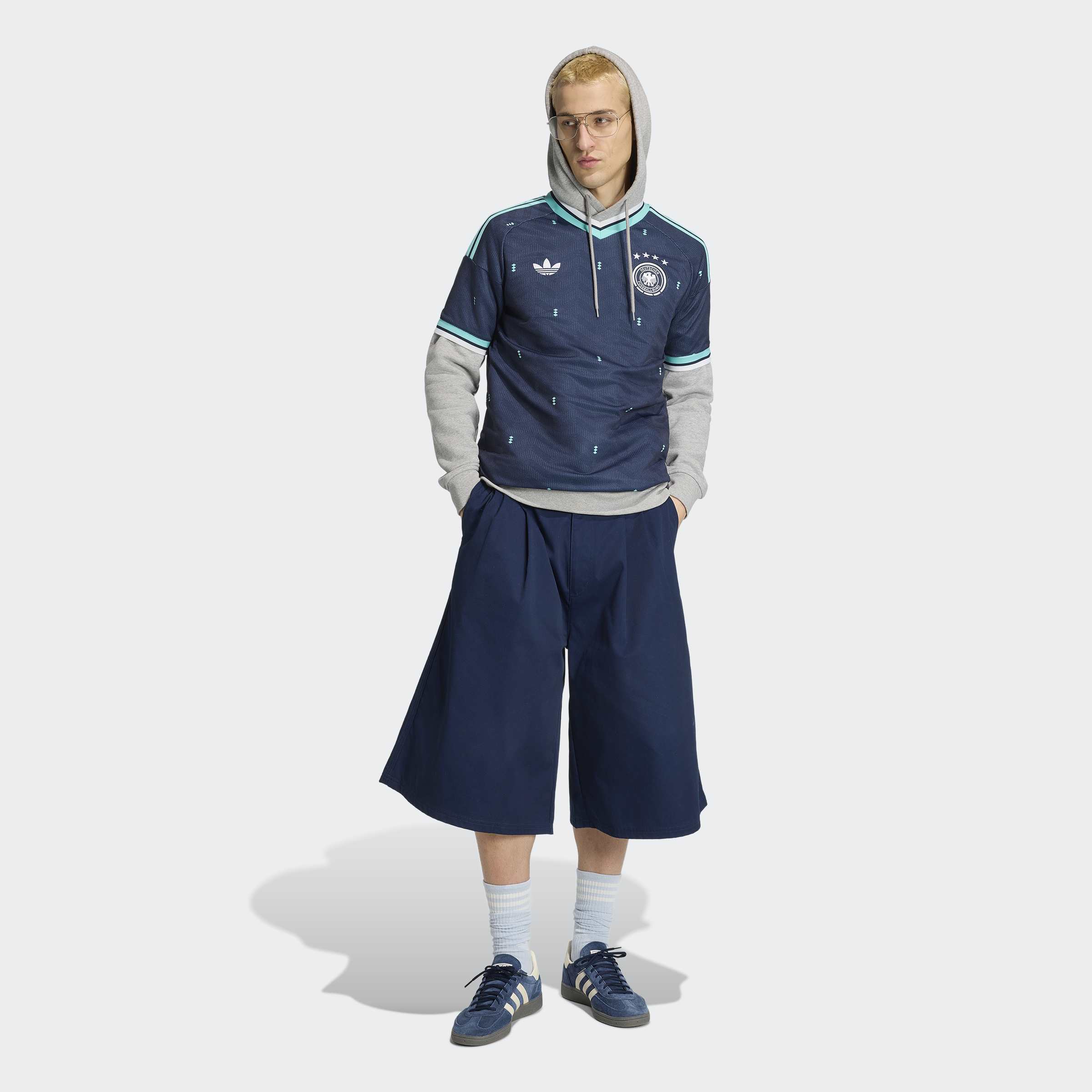 אדידס חולצת כדורגל GERMANY 26 AWAY לגברים - Image 2